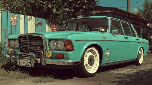 Vintage Sedan puzzle preview